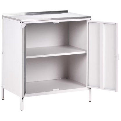 Udekøkkenskab Vilama 80x50x90 cm Hvid