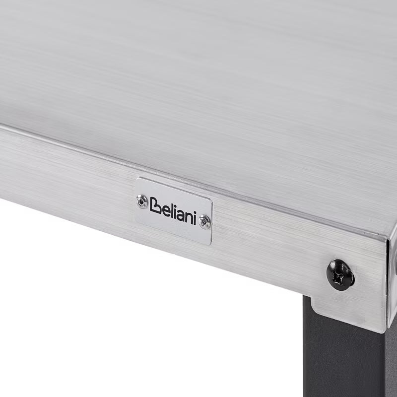Udekøkkenvogn Spiazzi 115x60 cm Sort Stål