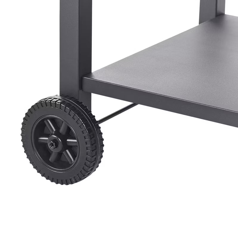 Udekøkkenvogn Spiazzi 115x60 cm Sort Stål