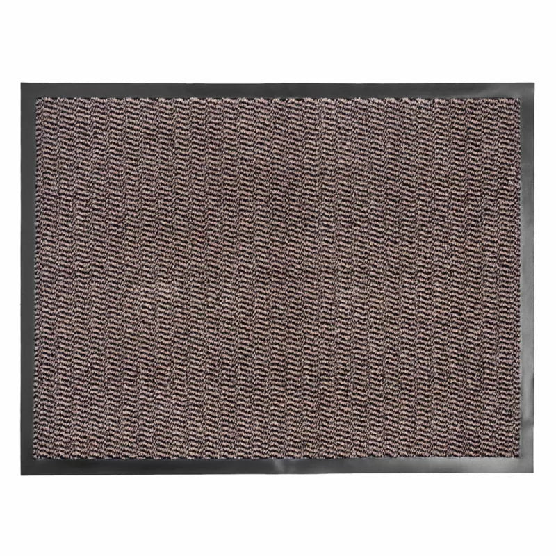 Udendørs Dørmåtte Antiskrid 90x150 cm Brun | 5906638302927
