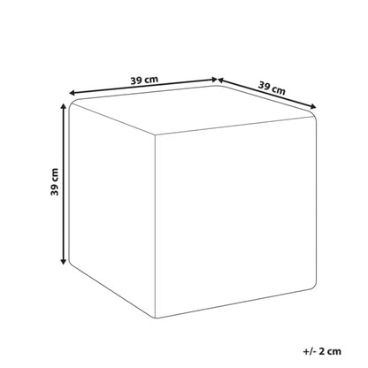 Udendørs Gulvlampe LED 39x39 cm Hvid