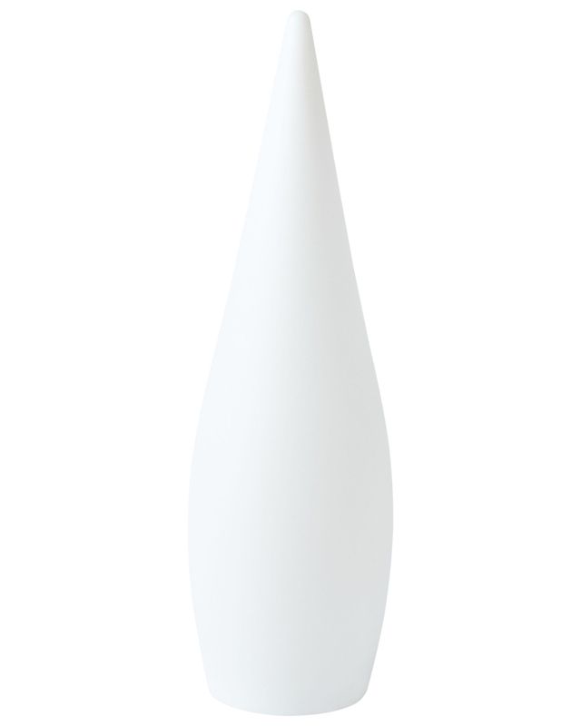 Udendørs Gulvlampe LED 81 cm Hvid IP54 med Fjernbetjening