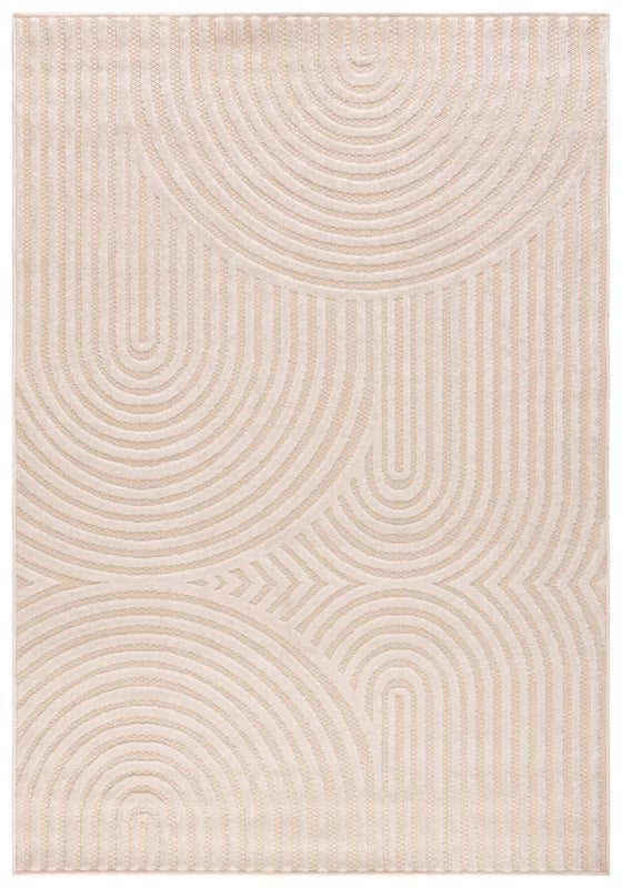 Udendørs Gulvtæppe 200x200 cm Beige
