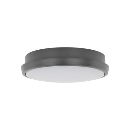 Udendørs Loftlampe LED Rund 24,5 cm Grafit IP54