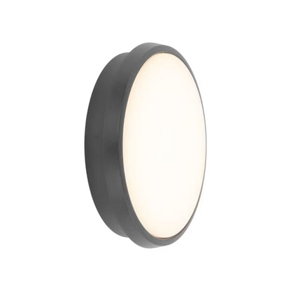 Udendørs Loftlampe LED Rund 24,5 cm Grafit IP54