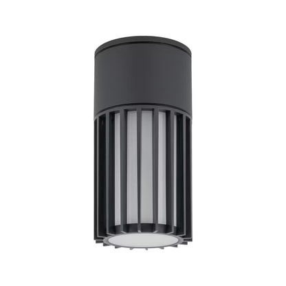 Udendørs Loftlampe Ribo 9x17 cm Grå IP54 1xE27