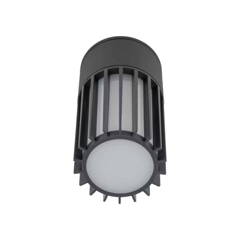 Udendørs Loftlampe Ribo 9x17 cm Grå IP54 1xE27