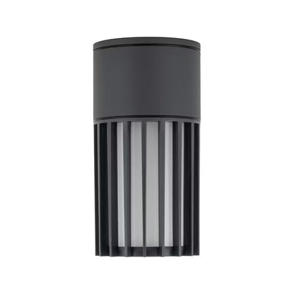 Udendørs Loftlampe Ribo 9x17 cm Grå IP54 1xE27