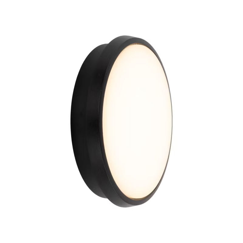 Udendørs Plafond LED Sferis 24,5 cm Sort IP54