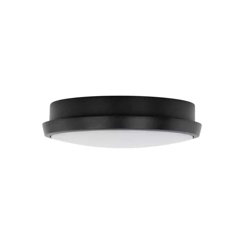 Udendørs Plafond LED Sferis 24,5 cm Sort IP54
