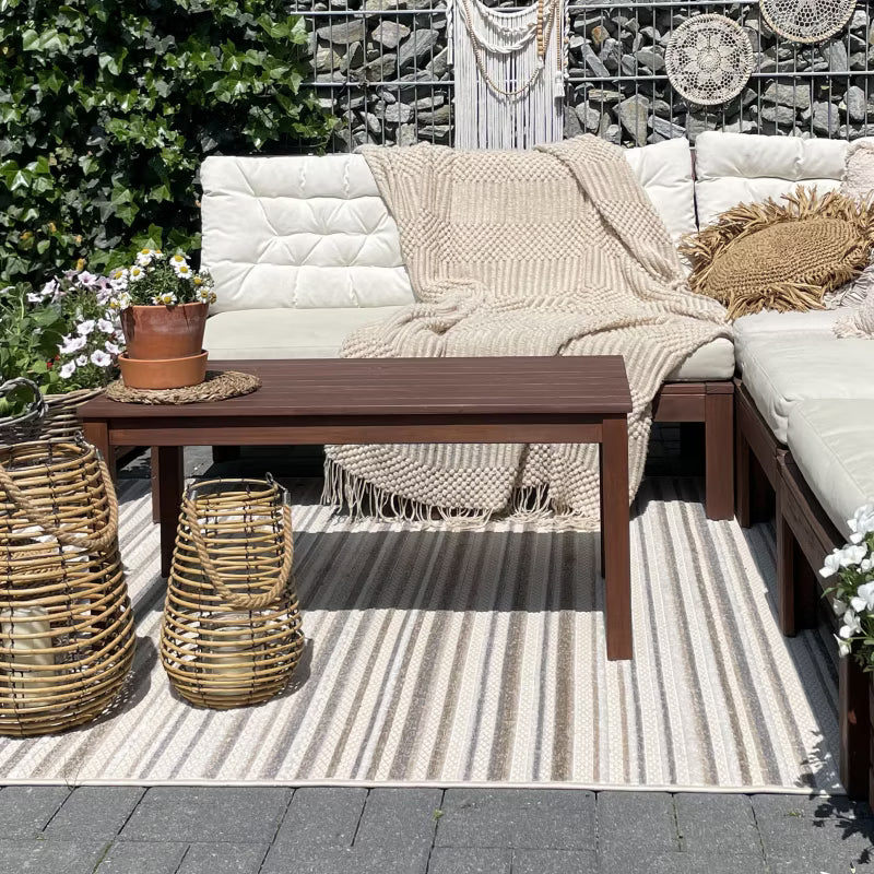 Udendørs Tæppe Aventura 160x230 cm Beige