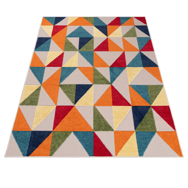 Udendørs Tæppe Aventura 160x230 cm Flerfarvet Geometrisk