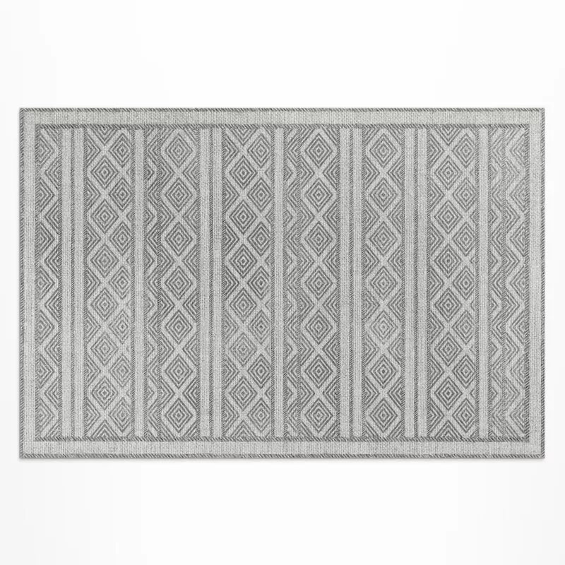 Udendørs Vinyltæppe 80x120 cm Grå