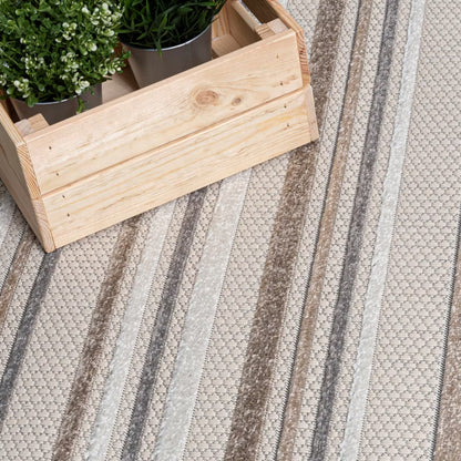 Udendørstæppe Aventura 160x230 cm Beige