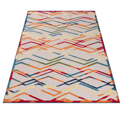 Udendørstæppe Aventura ED02A 160x230 cm Flerfarvet