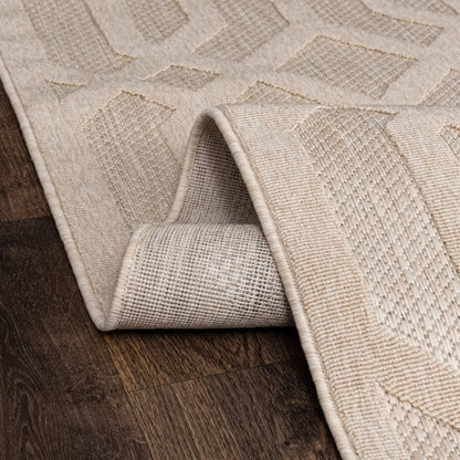 Udendørstæppe Cansas 160x230 cm Beige