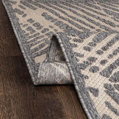 Udendørstæppe Cansas 160x230 cm Beige