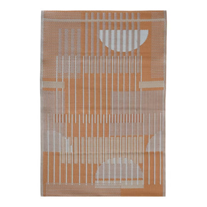 Udendørstæppe Malaita 120x180 cm Orange og Beige