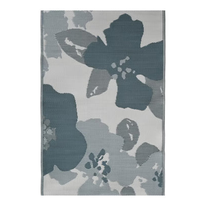 Udendørstæppe Malaita 120x180 cm Blomstret Beige Grøn
