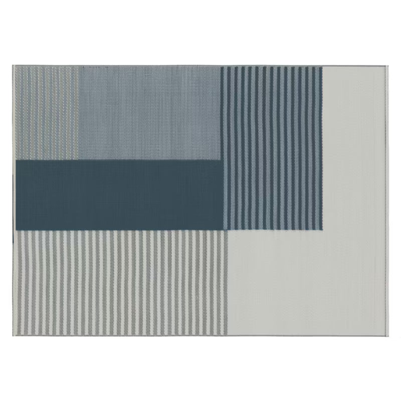 Udendørstæppe Malaita 180x240 cm Blå og Grøn