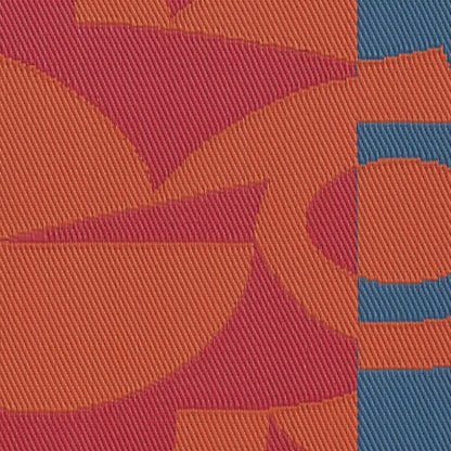 Udendørstæppe Malaita 70x180 cm Blå og Rød