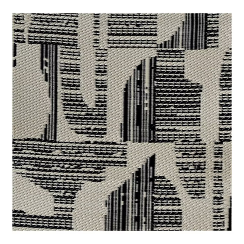 Udendørstæppe Malaita 70x180 cm Sort og Beige