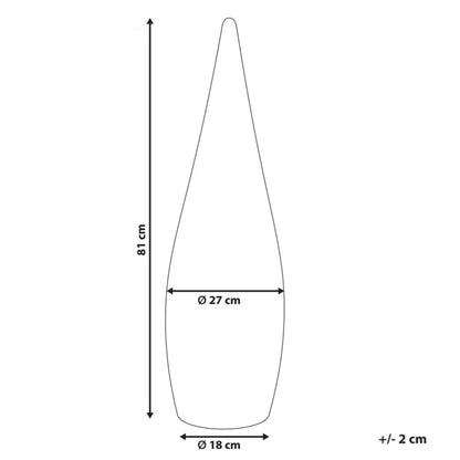 Udendørs Gulvlampe LED Vuletas 120 cm Hvid med Fjernbetjening