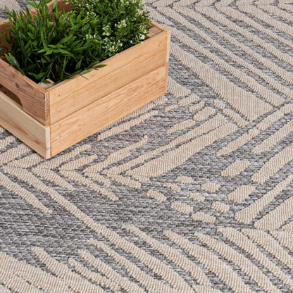 Udendørs Gulvtæppe Cansas 160x230 cm Beige