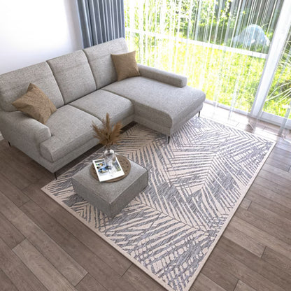 Udendørs Gulvtæppe Cansas 160x230 cm Beige