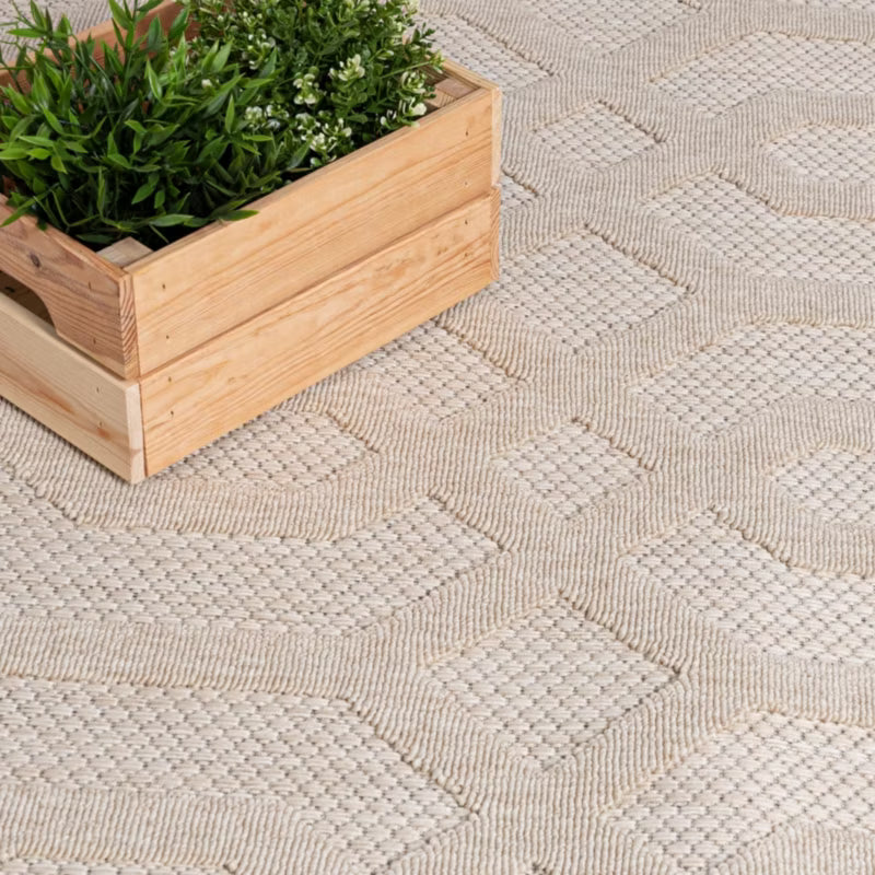 Udendørs Gulvtæppe T936E 200x300 cm Beige