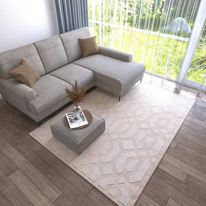 Udendørs Gulvtæppe T936E 200x300 cm Beige