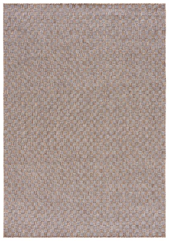Udendørs Gulvtæppe Veranda 200x200 cm Brun