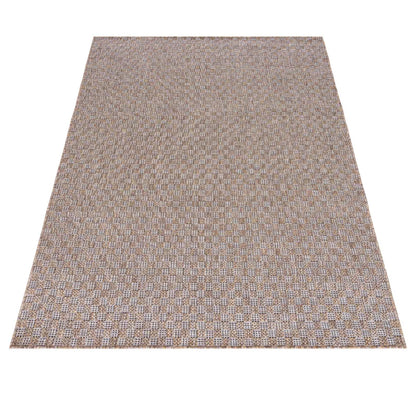 Udendørs Gulvtæppe Veranda 200x200 cm Brun