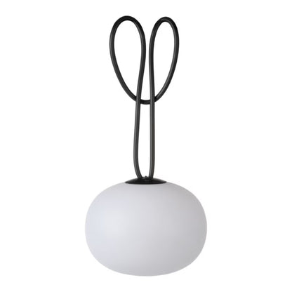 Udendørs Lanterne LED Ø23 cm Hvid IP54 USB