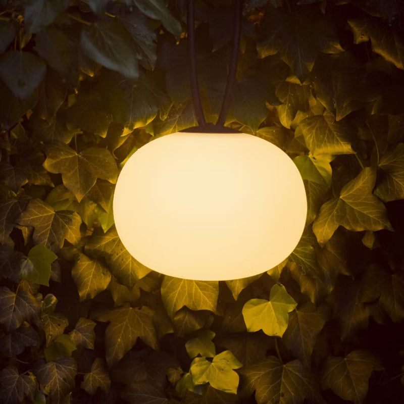 Udendørs Lanterne LED Ø23 cm Hvid IP54 USB