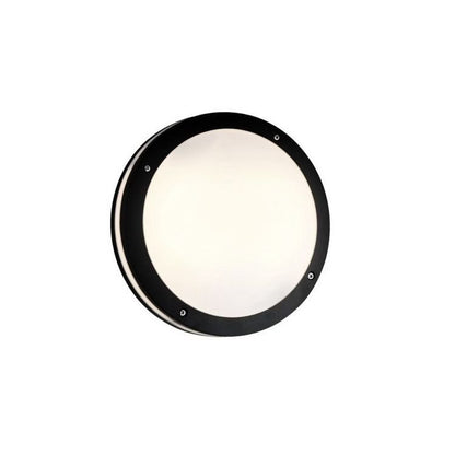Udendørs Loftlampe FANO R30 30x3 cm Sort IP54