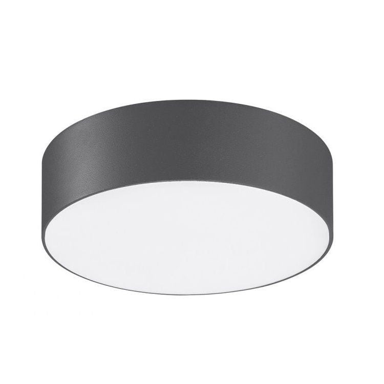 Udendørs Loftlampe LED 15W CASPER ROUND Grå