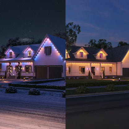 Udendørs Lyskæde Festavia 9 m 16 LED RGB IP65 Udvidelse