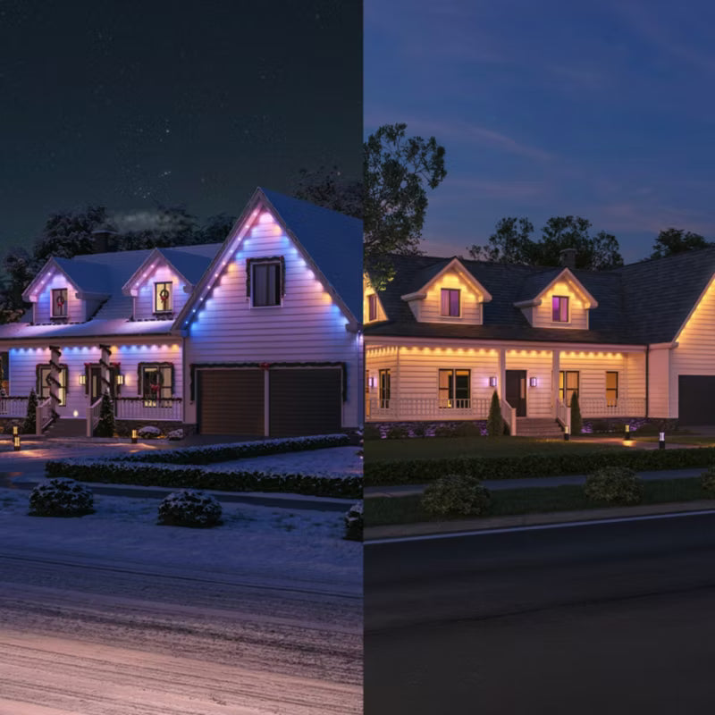Udendørs Lyskæde Festavia 9 m 16 LED RGB IP65 Udvidelse