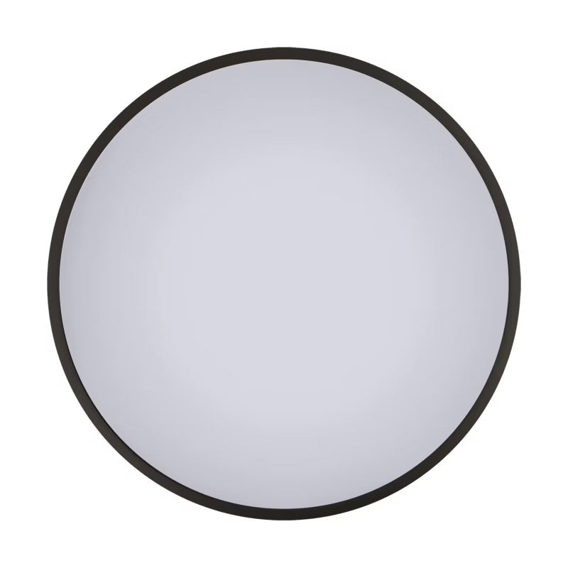 Udendørs Plafond LED 33x33 cm Sort IP54 med Sensor