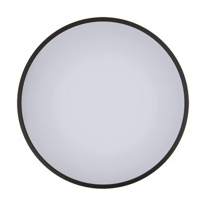 Udendørs Plafond LED 33x33 cm Sort IP54 med Sensor