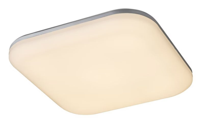 Udendørs Plafond LED DORI 33x33 cm Sølv IP54