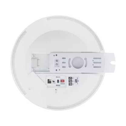 Udendørs Plafond LED PUZEL Rund 30 cm Hvid IP44 CCT