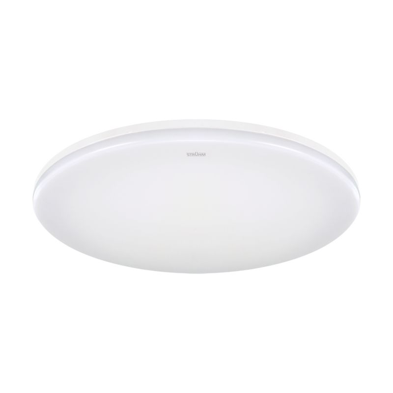 Udendørs Plafond LED PUZEL Rund 30 cm Hvid IP44 CCT