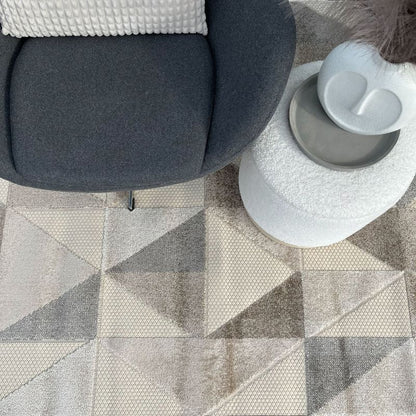 Udendørs Tæppe 160x230 cm Beige EC96E