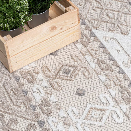 Udendørs Tæppe Aventura 160x230 cm Beige