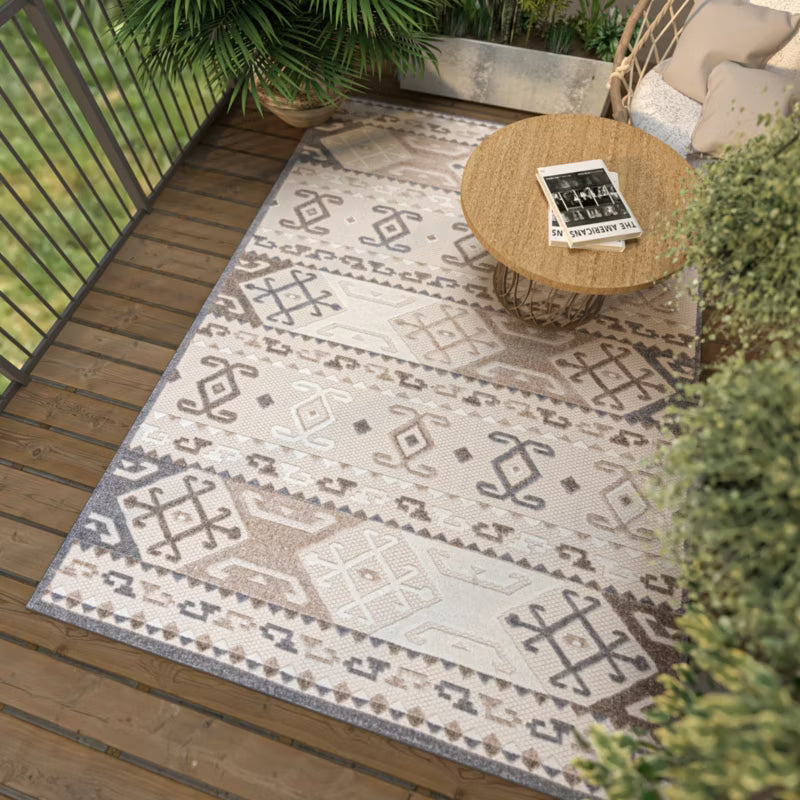 Udendørs Tæppe Aventura 160x230 cm Beige