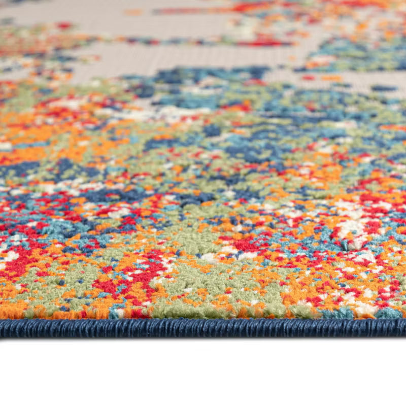Udendørstæppe Aventura Flerfarvet Fladvævet