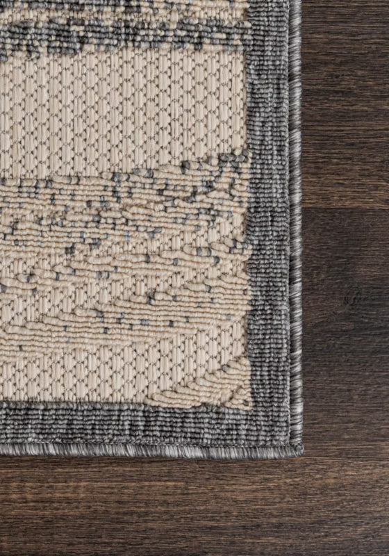 Udendørs Tæppe Cansas 200x300 cm Beige