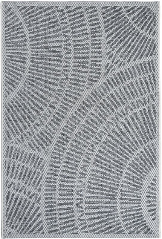 Udendørs Tæppe Clyde 120x170 cm Grå Polypropylen